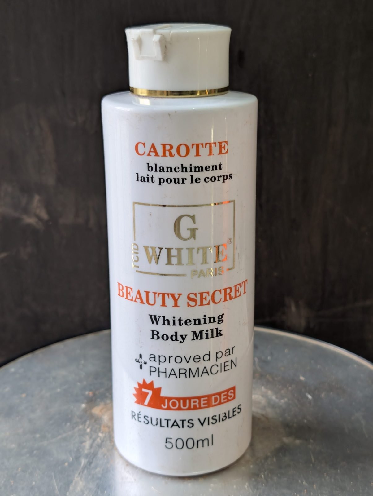 Lait G White Carotte 500ml