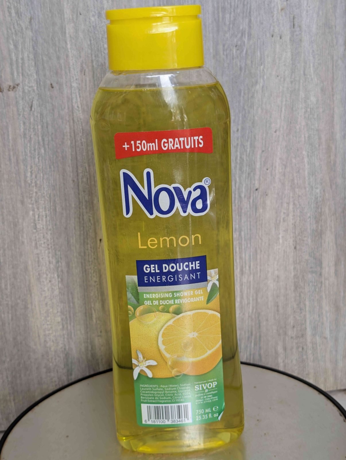 Gel Nova Lemon 750ml
