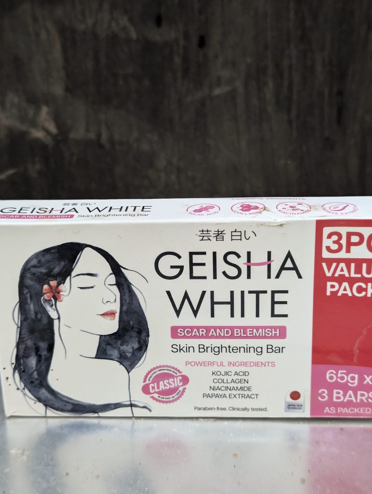 Savon Geisha White Classic 65g