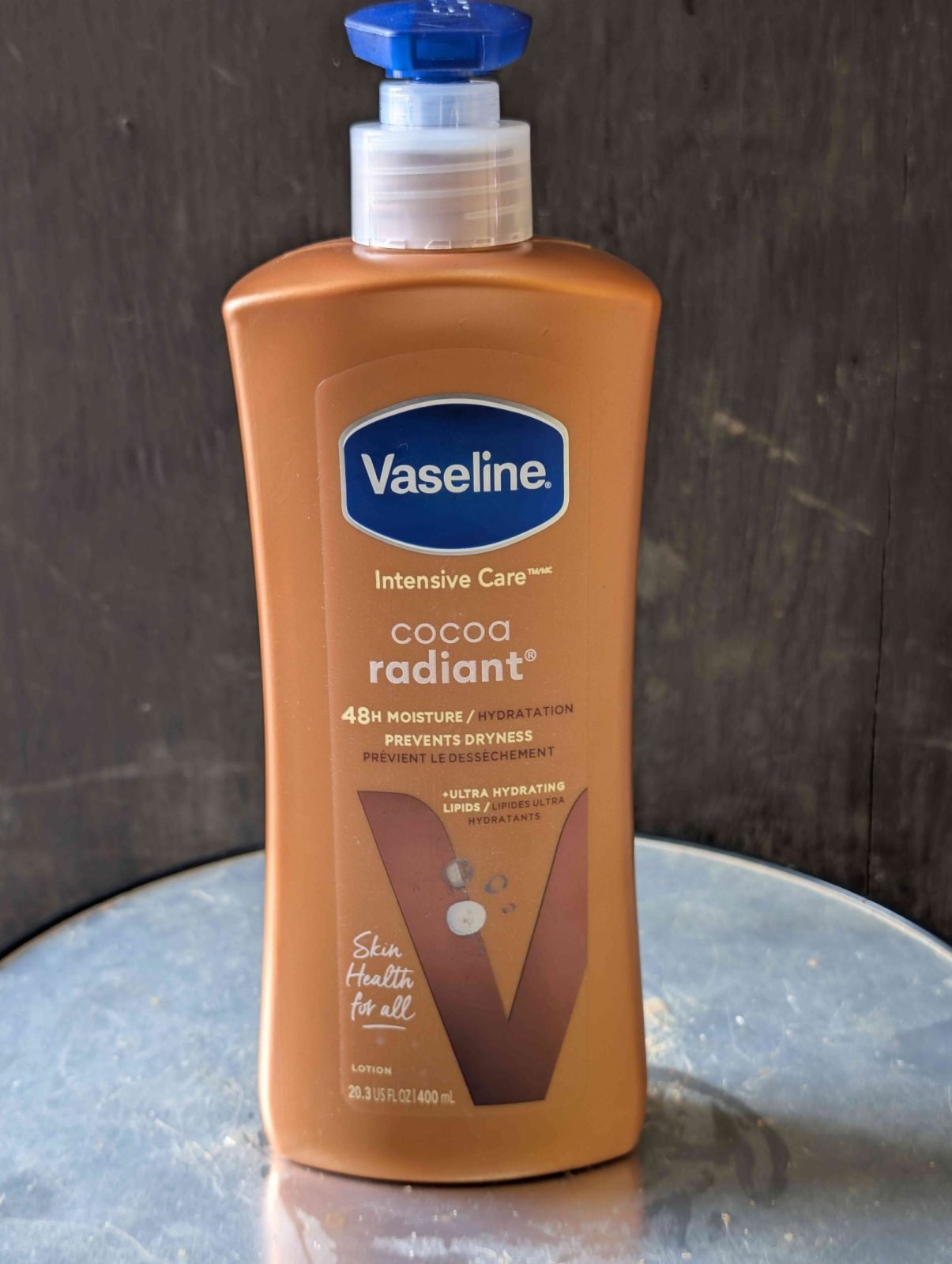 Lait Vaseline Cocoa Radiant 400ml