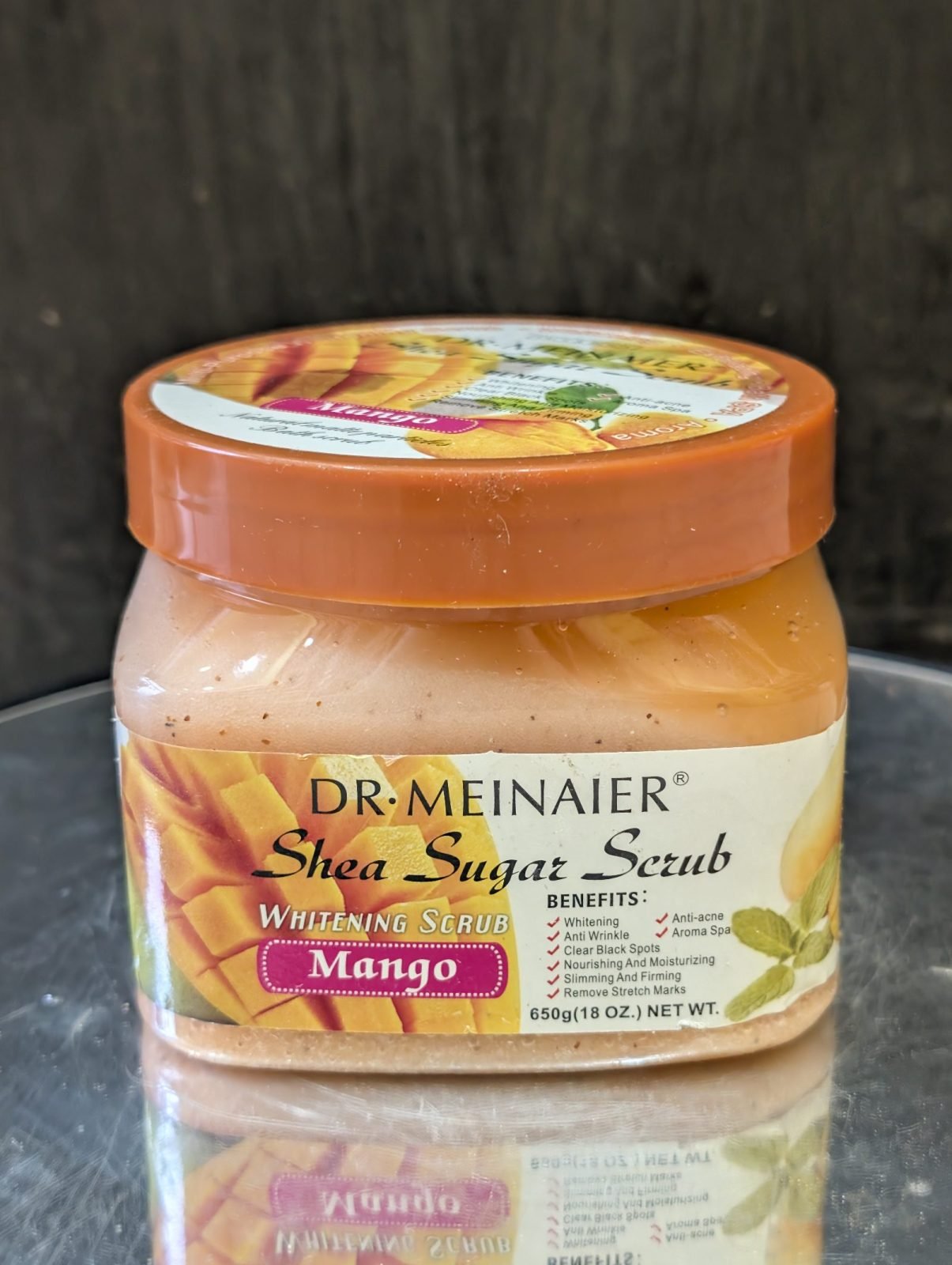 Crème Gommante Dr Meinaier Mango 650g
