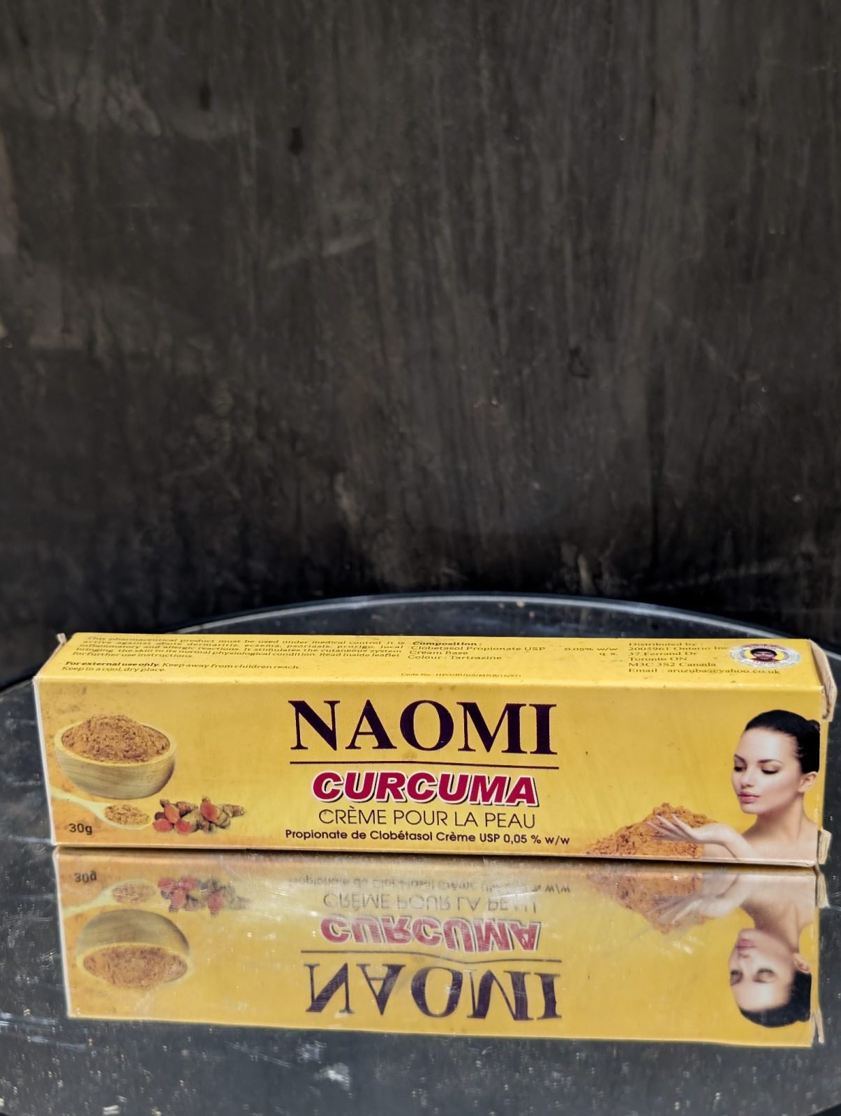 Crème Naomi Curcuma 30g