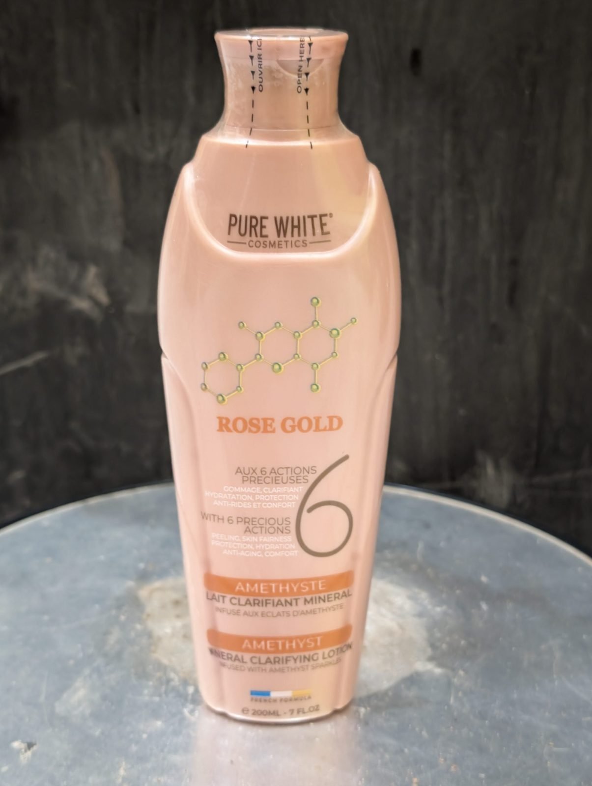 Lait Pure White Rose Gold 250ml