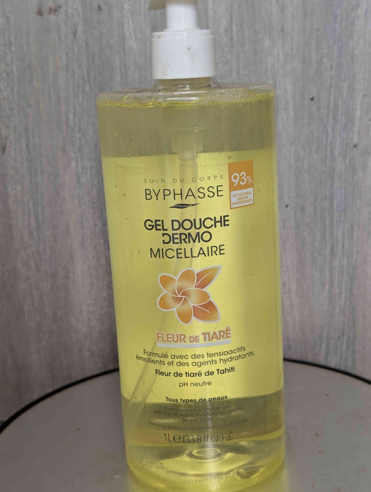 Gel Byphasse Fleur de Tiaré