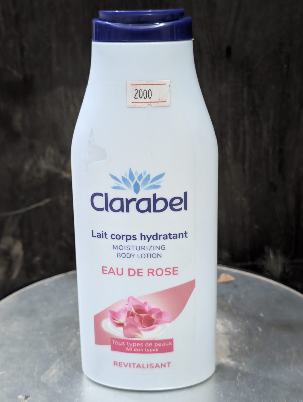 Lait Clarabel Eau de Rose 400ml