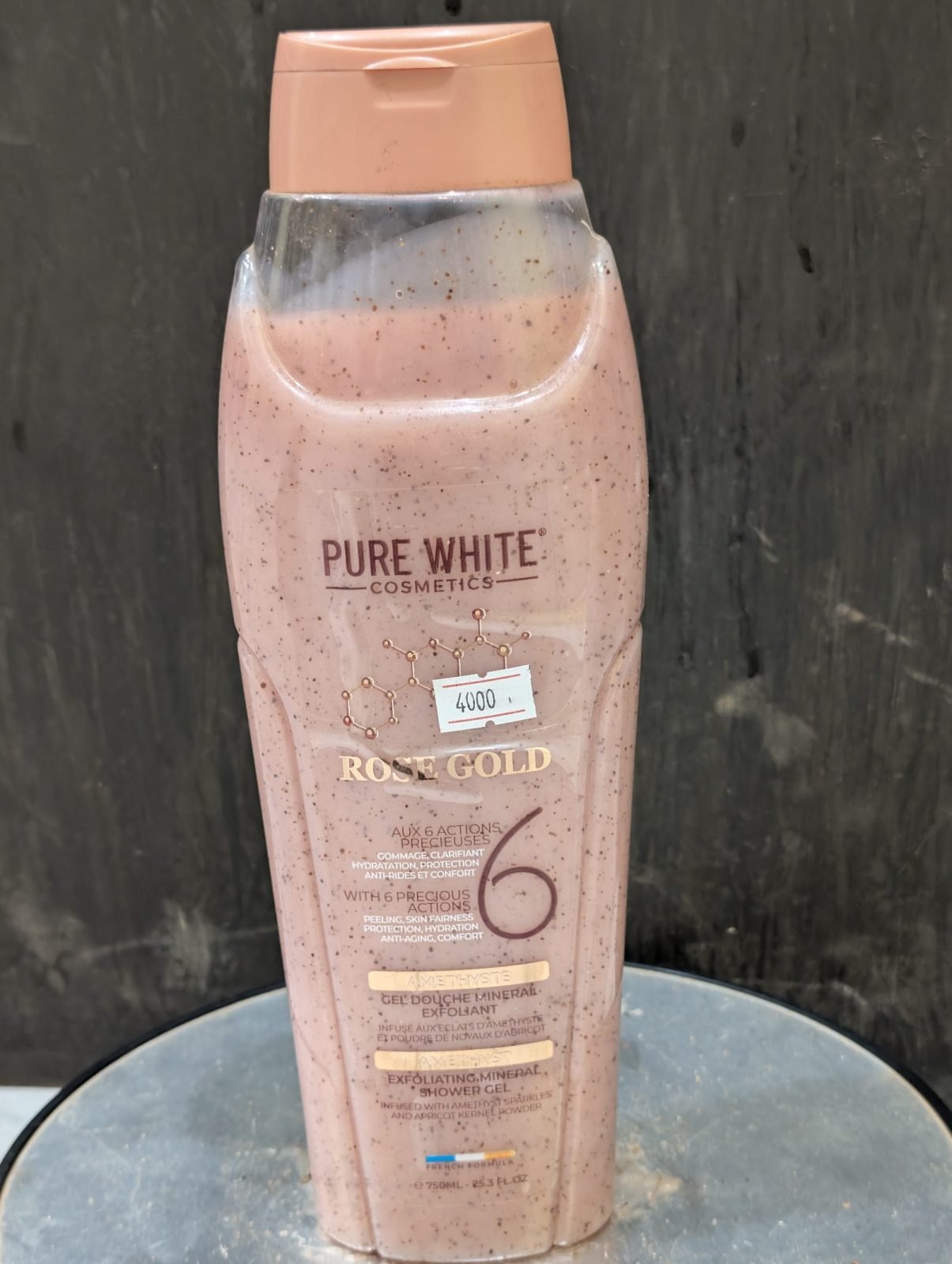 Gel Pure White Rose Gold 750ml