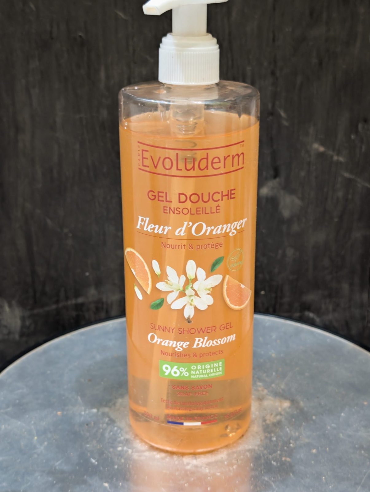 Gel Evoluderm Fleur d'Oranger