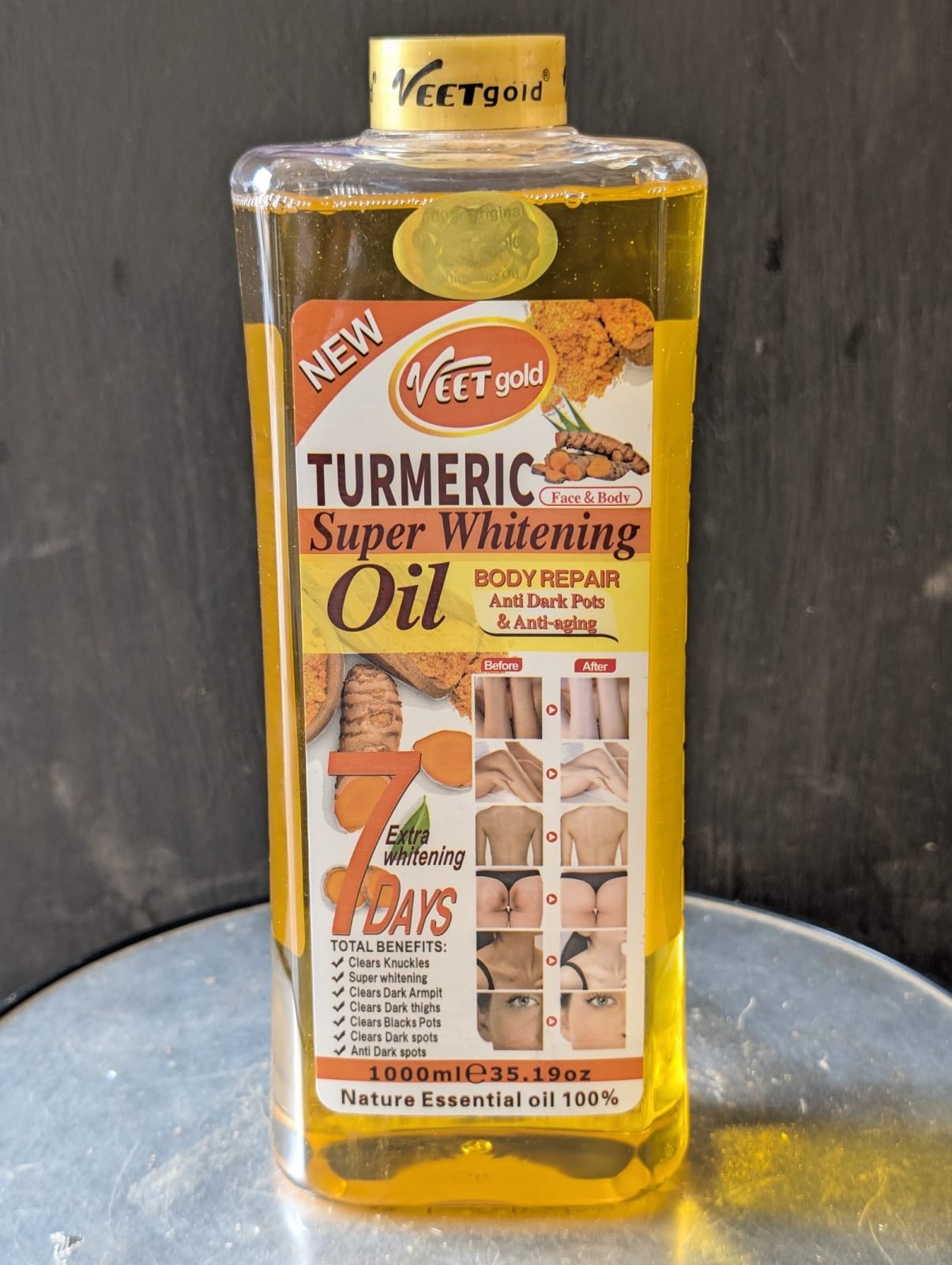 Huile Veet Gold Turmeric 1000ml