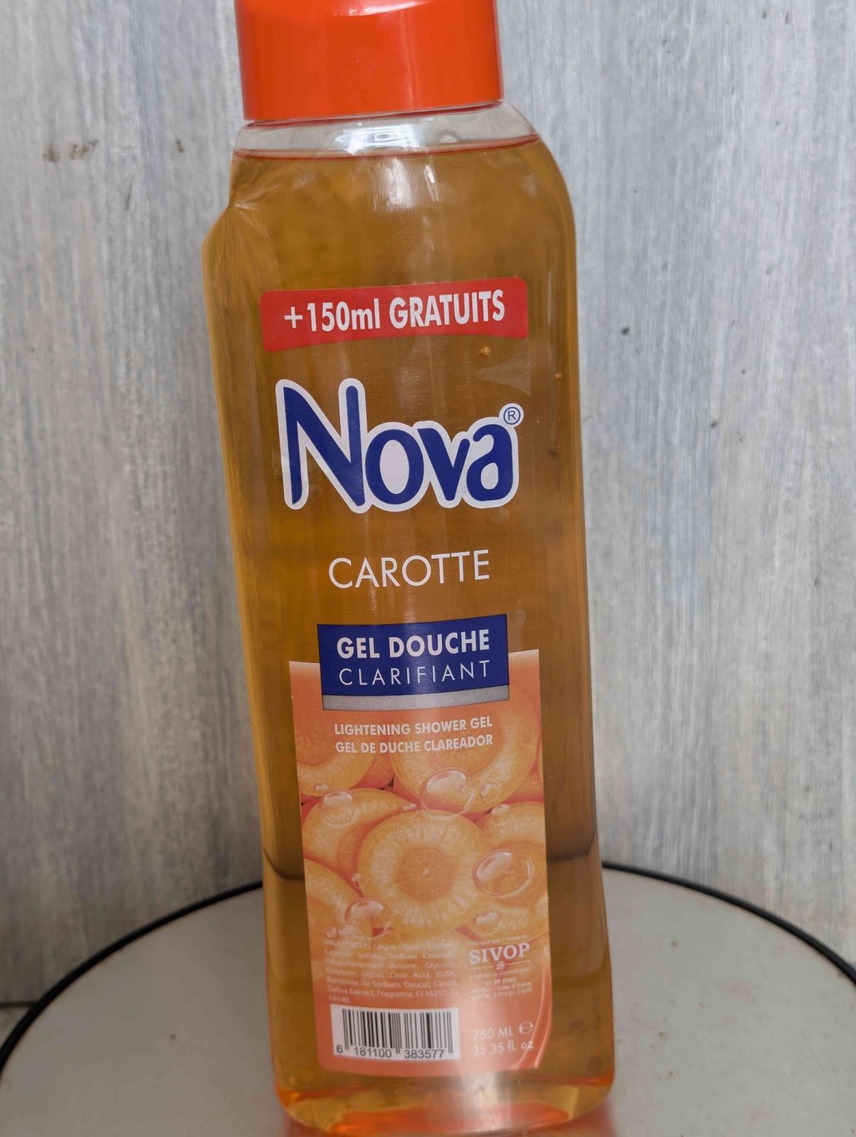 Gel Nova Carotte 750ml