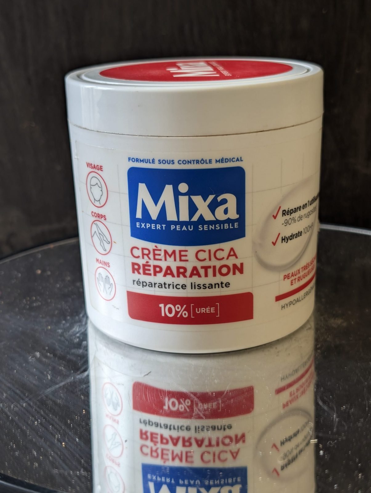 Crème Mixa Réparation 400ml