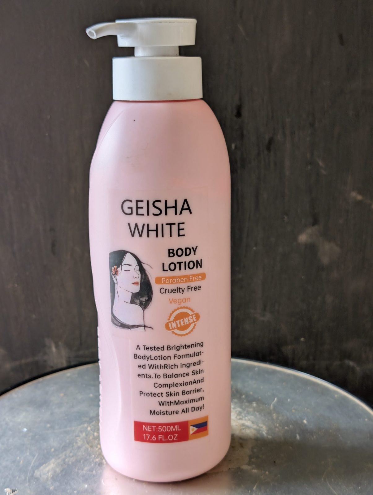 Lait Geisha White Intense 500ml