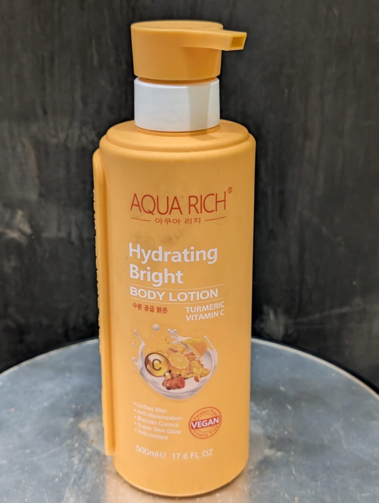 Lait Aqua Rich Turmeric 500ml