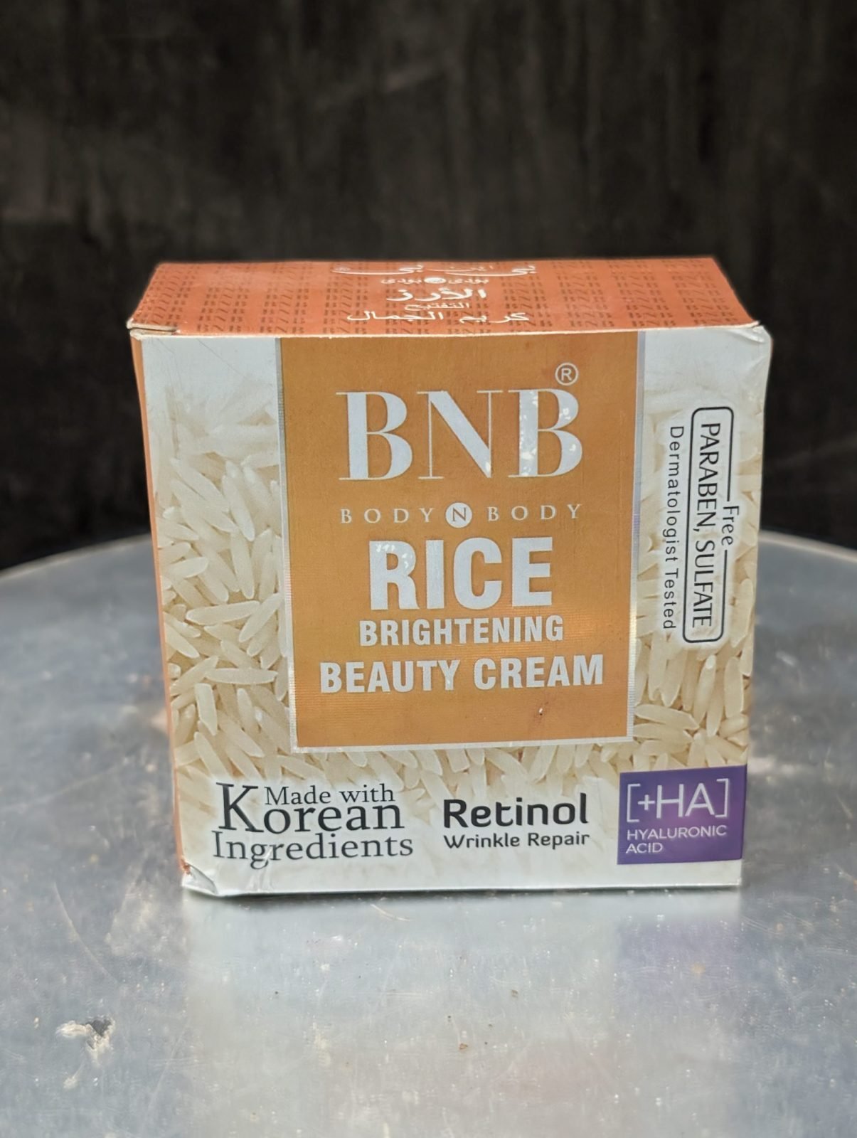 Crème BNB Rice