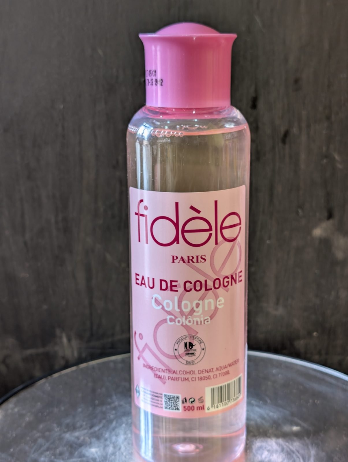 Eau de Cologne Fidèle 500ml